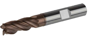 High-Performance End Mill for Roughing amd Finishing